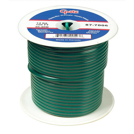BATTERY DOCTOR 20 AWG 1 Conductor Stranded Primary Wire 100 ft. GN 87-2006
