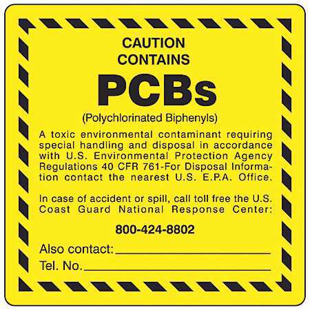 BRADY Chemical Label, 6 In. H, 6 In. W, PK100 G98LS