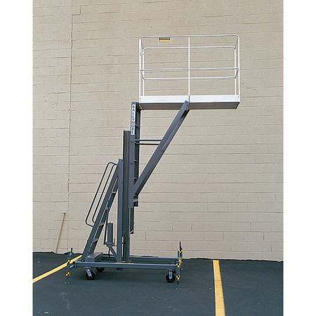 Ballymore Personnel Lift, Push-Around Drive, 300 lb Load Capacity, 6 ft 4 in Max. Work Height BL-C14