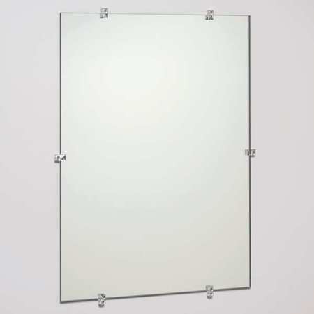 SEE ALL INDUSTRIES 22 in "H x 16 in "W, Frameless Mirror, Glass G1622G