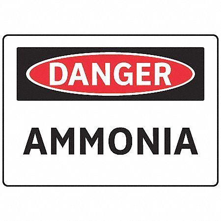 ELECTROMARK Danger Sign, 7 in Height, 10 in Width, Aluminum, English S135FA