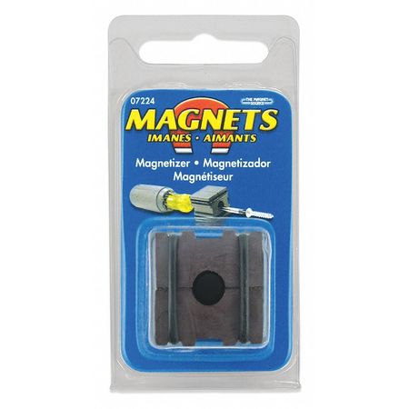 Zoro Select Magnetizer/Demagnetizer, 1-1/4 x 1-1/4 In 7224