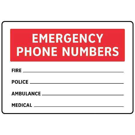 ELECTROMARK Emergency Sign, 7 in Height, 10 in Width, Aluminum, English S178FA
