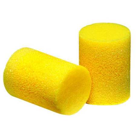 3M E-A-R Classic Plus Disposable Foam Ear Plugs, Cylinder Shape, 33 dB, Yellow, 200 PK 310-1101