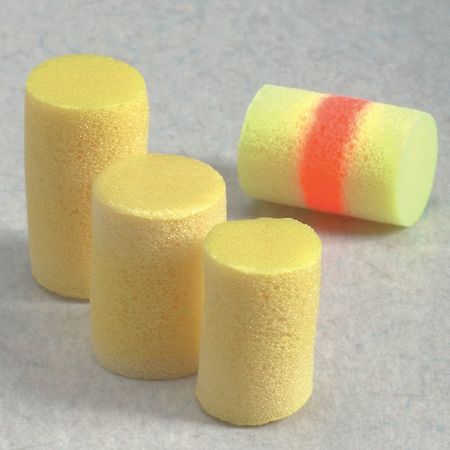 3M E-A-R E-A-R Classic Small Disposable Foam Ear Plugs, Cylinder Shape, 29 dB, Yellow, 200 PK 311-1106