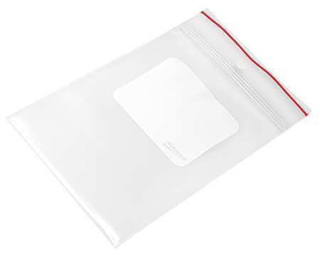 Minigrip Reclosable Poly Bag Zipper Seal 5" x 3", 4 mil, Clear, Pk1000 MGRL4WH0305