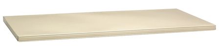 TENNSCO Shelf, 48 In x 24 In x 1-5/16 In, Sand 307  SAND