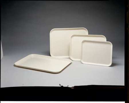 Zoro Select Tray, Chemical Resistant, 3/4 x 12 x 16 In 3024031537