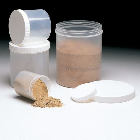DYNALON Wide Mouth Jar, 1200 mL, Plastic, PK5 421185