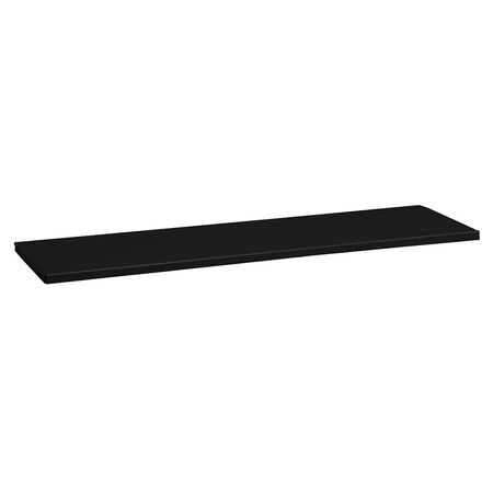 Tennsco Shelf, Width 34-1/2 In, Black B-345 BLACK