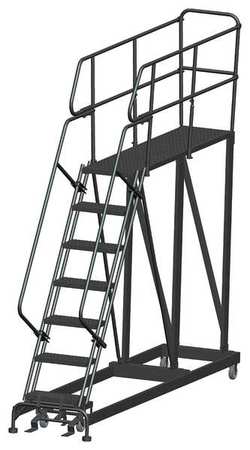 BALLYMORE Roll Work Platform, Steel, Single, 70 In.H SEP7-2472