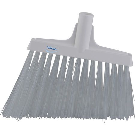 Remco 11 51/64 in Sweep Face Broom Head, Stiff, Synthetic, White 29145