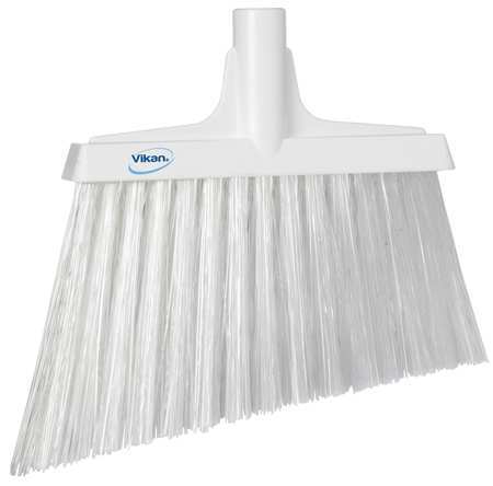 Remco 11 51/64 in Sweep Face Broom Head, Stiff, Synthetic, White 29145