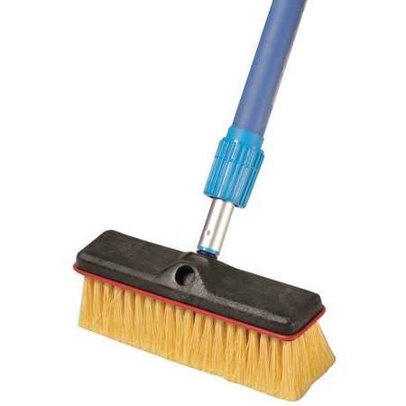 Harper 2 1/2 in W Wash Brush, 10 in L Brush, Yellow, Polypropylene, 10 in L Overall 68651042