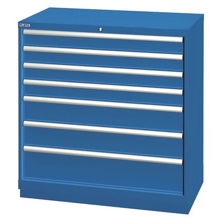 LISTA Modular Drawer Cabinet, Powder Coated HS0900-0702FA/FT/BB