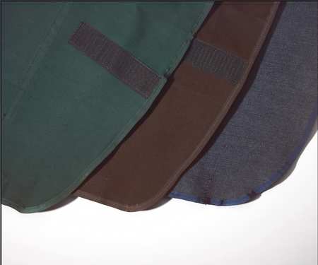 W.E. Chapps Strap Chapps, Cotton, Green, 1 Pair SC09