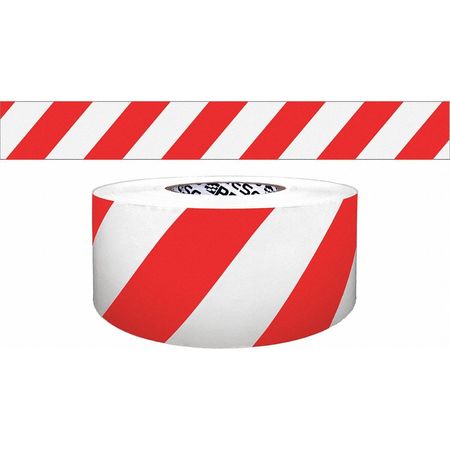 Zoro Select Barricade Tape, Red/White, 200 ft x 3 In B324W18-200