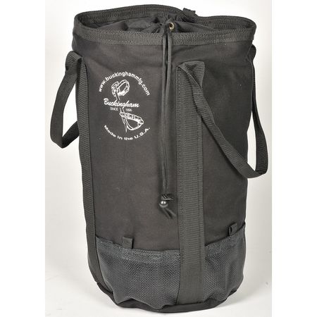 Buckingham Tool Bag, Rope Bag, Black, Polyethylene 4569B2P3S7-200