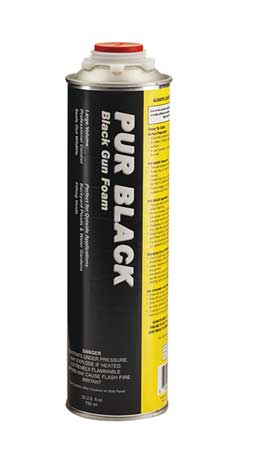 Todol Spray Foam Sealant Kit, 32 oz, Black BF01
