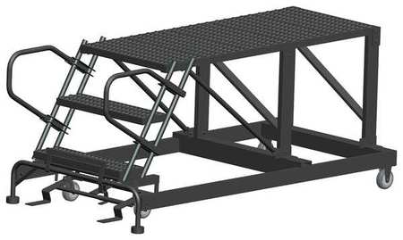 BALLYMORE Roll Work Platform, Steel, Single, 30 In.H SNR3-3660