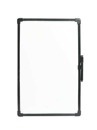 ZORO SELECT 11"x17" Magnetic Melamine Whiteboard UVVM1117