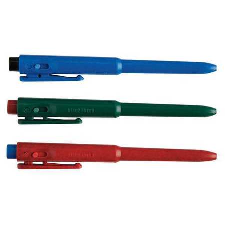 Detectapro Metal Detectable Retractable Pen, Blue, PK25 RJPENBL