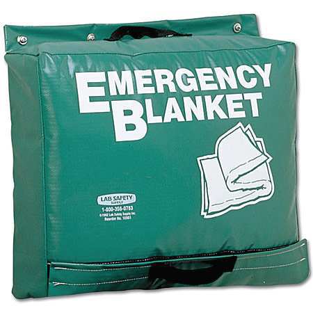 ZORO SELECT Emergency Blanket, Green, 70 In. x 82 In. 9KYD5