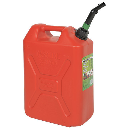 Zoro Select 5.3 gal Plastic Gas Can 05086