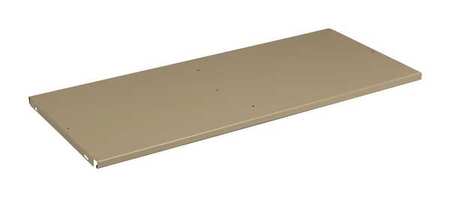 TENNSCO Shelf, 36 In x 18 In, 3/4 In, Sand 301 SAND