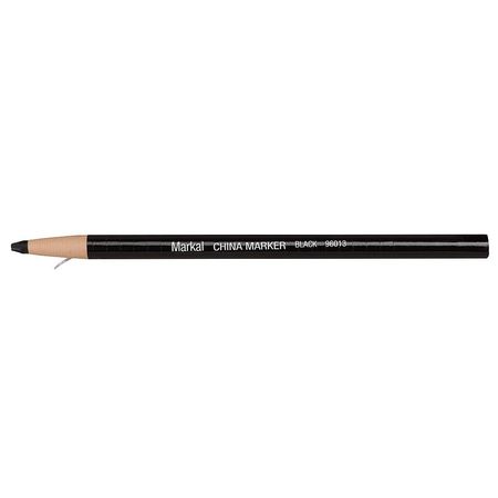 General Pencil China Marker Multi-Purpose Grease Pencils, Black/White - 2 count