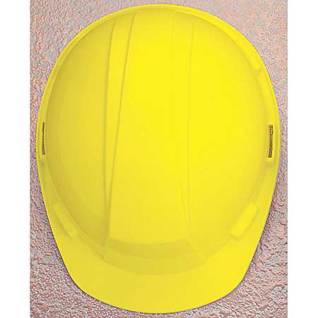 Honeywell North Front Brim Hard Hat, Type 2, Class E, Ratchet (4-Point), Yellow A89R020000