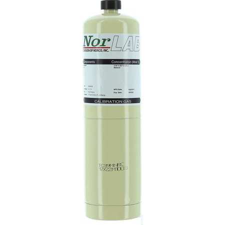 NORCO Calibration Gas Cylinder, 17L P1049200PA