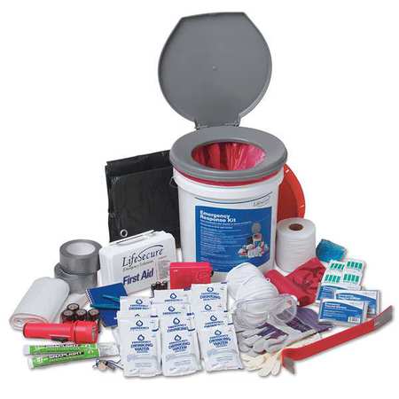 LIFESECURE Disaster Survival Kit, 25 Person 31001