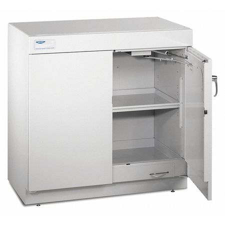 LABCONCO Solvent Storage Cabinet, 35-1/2"H, 48"W, Manual, White, 800 lb. Load Capacity 9902000