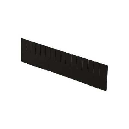 LEWISBINS Plastic Divider, Black, 20 5/8 in L, Not Applicable W, 4 7/16 in H DV2260-NXL   BUY 25S