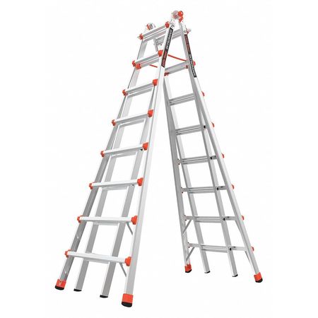 Little Giant Ladders 8 to 15 ft Aluminum Telescoping Stepladder 10109