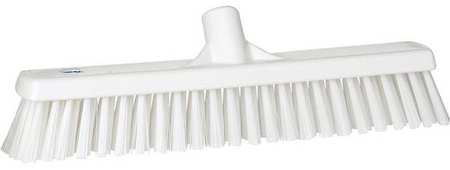 Remco 16 in Sweep Face Broom Head, Soft/Stiff Combination, Synthetic, White 31745