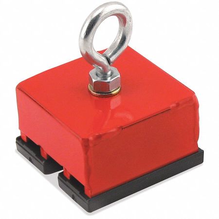 ZORO SELECT Lifting Retrieving Magnet, 100 lb. Pull 07541