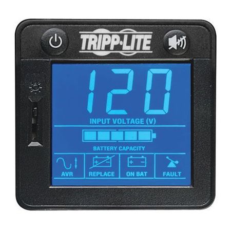Tripp Lite Smart UPS, 1.2kVA, 8 Outlets, Rack/Tower, Out: 110/115/120V AC , In:120V AC SMART1200LCD