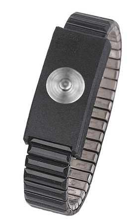 Desco Magnetic Snap Wrist Strap, Adjustable 09186