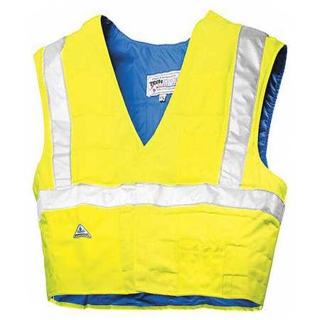 TECHNICHE L/XL Cooling Vest, Lime 6538 L/XL