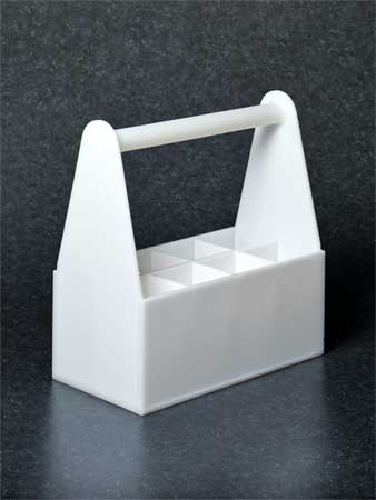 Sp Scienceware BOTTLE CARRIER 8 SECTIONS POLYETHYLENE 80016-0199