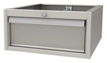 LISTA Drawer, 16-3/4W x 19-1/4D x 8H In, Gray WBHC150/1