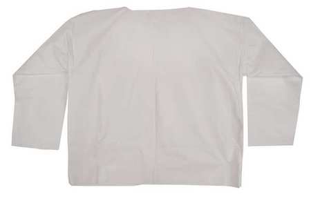 KEYSTONE SAFETY Disposable Shirt , Xl , White , Keyguard(R) , Pullover ST-KG-XL