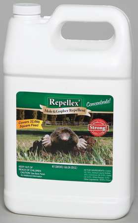 REPELLEX Mole/Gopher Repellent, 1 gal. 10520