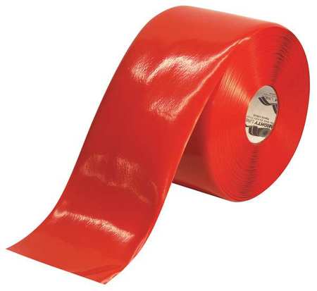 MIGHTY LINE Marking Tape, Roll, 6In W, 100 ft. L 6RR