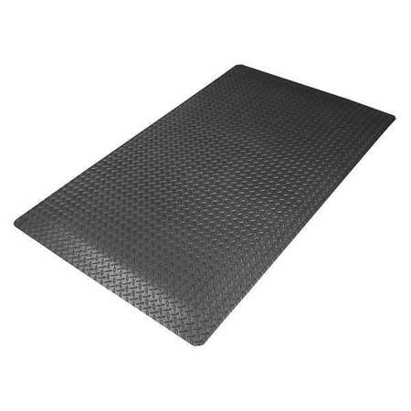 Notrax 3 ft L x Vinyl Surface With Dense Closed PVC Foam Base, 1 in Thick 979S0023BL