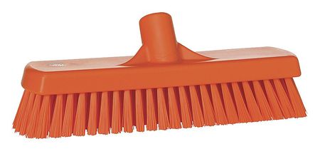 Remco 12"L Orange Replacement Deck Brush, Polyester 70607