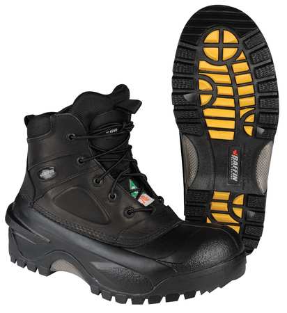 BAFFIN Size 11 Men's 6" Work Boot Composite Work Boots, Black 7157-0236-001