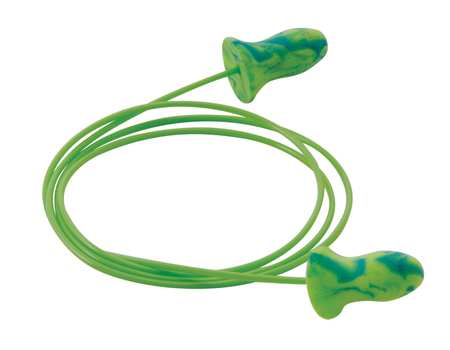 MOLDEX Meteors(R) Disposable Soft Foam Ear Plugs, Bell Shape, 28 dB, 100 PK 6632